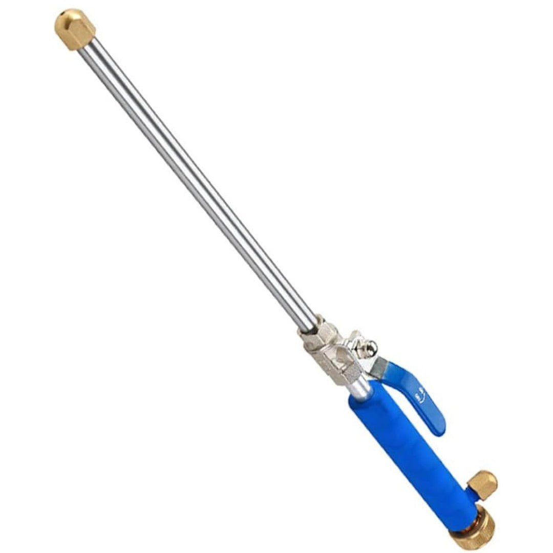 Veelzijdig hogedruk spuitmond tuinslang; perfect voor terrasreiniging, autowassen en algemeen schoonmaken.
