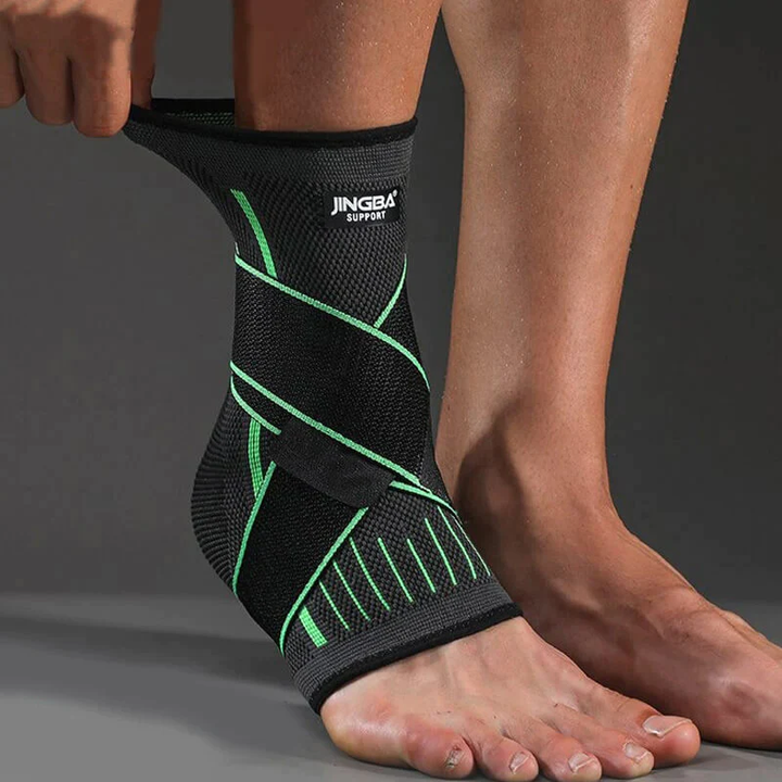 FlexiFit compressie enkelbrace: effectieve pijnverlichting en actieve ondersteuning voor een snel en comfortabel herstel.