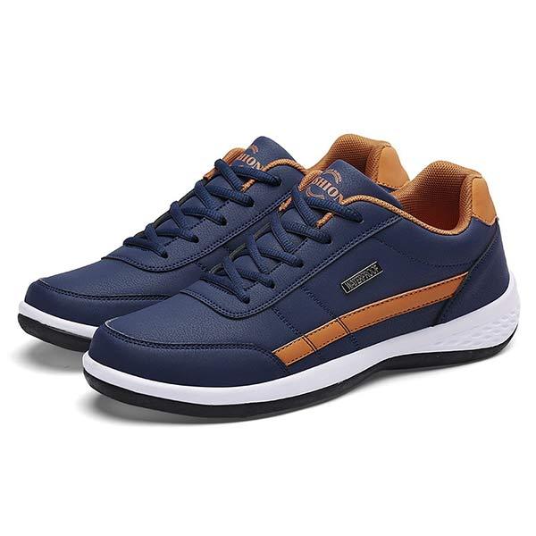Stijlvolle heren vetersneakers, ultralicht en ademend, ontworpen voor dagelijks comfort en een moderne uitstraling.