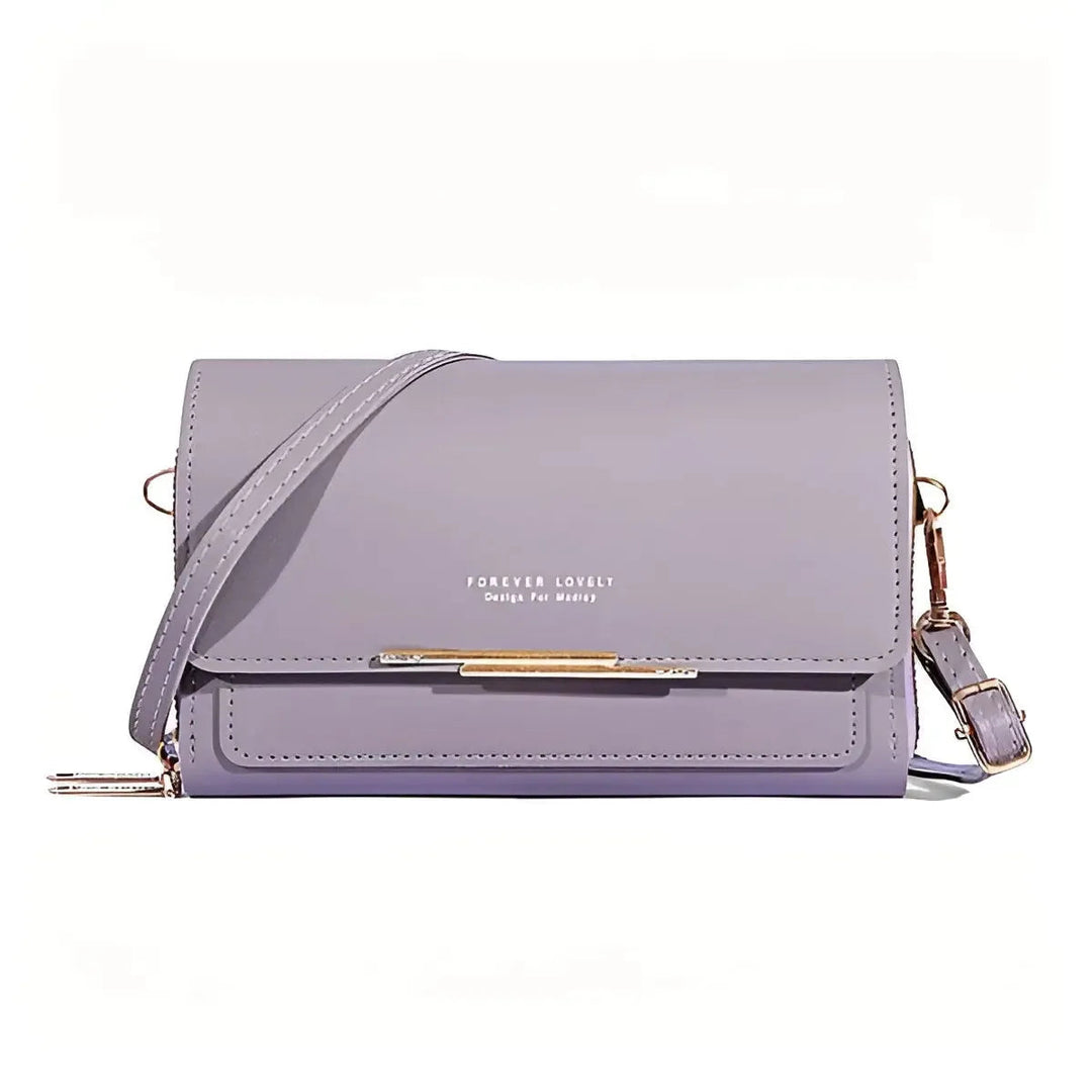 Trendy dames handtas van PU-leer, veelzijdig accessoire voor elke gelegenheid.