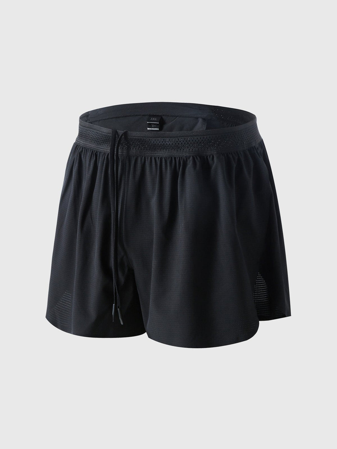 Moderne VelozFit heren hardloopshorts, stijlvol en functioneel voor elke hardloopsessie.