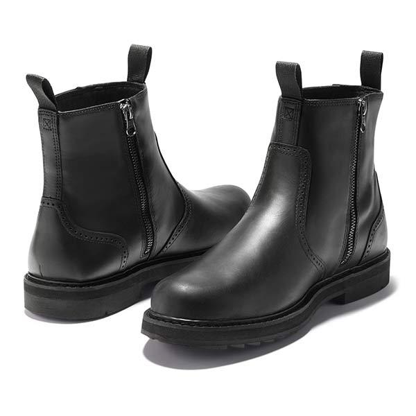 Trendy James heren Chelsea boots, khaki enkellaarzen die comfort en moderne mode perfect combineren.