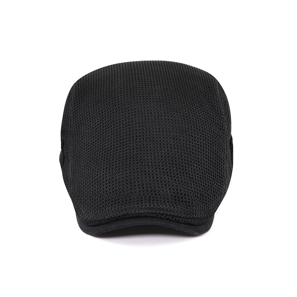 Sportieve heren katoenen mesh cap, ideaal voor buitenactiviteiten en een actieve levensstijl.