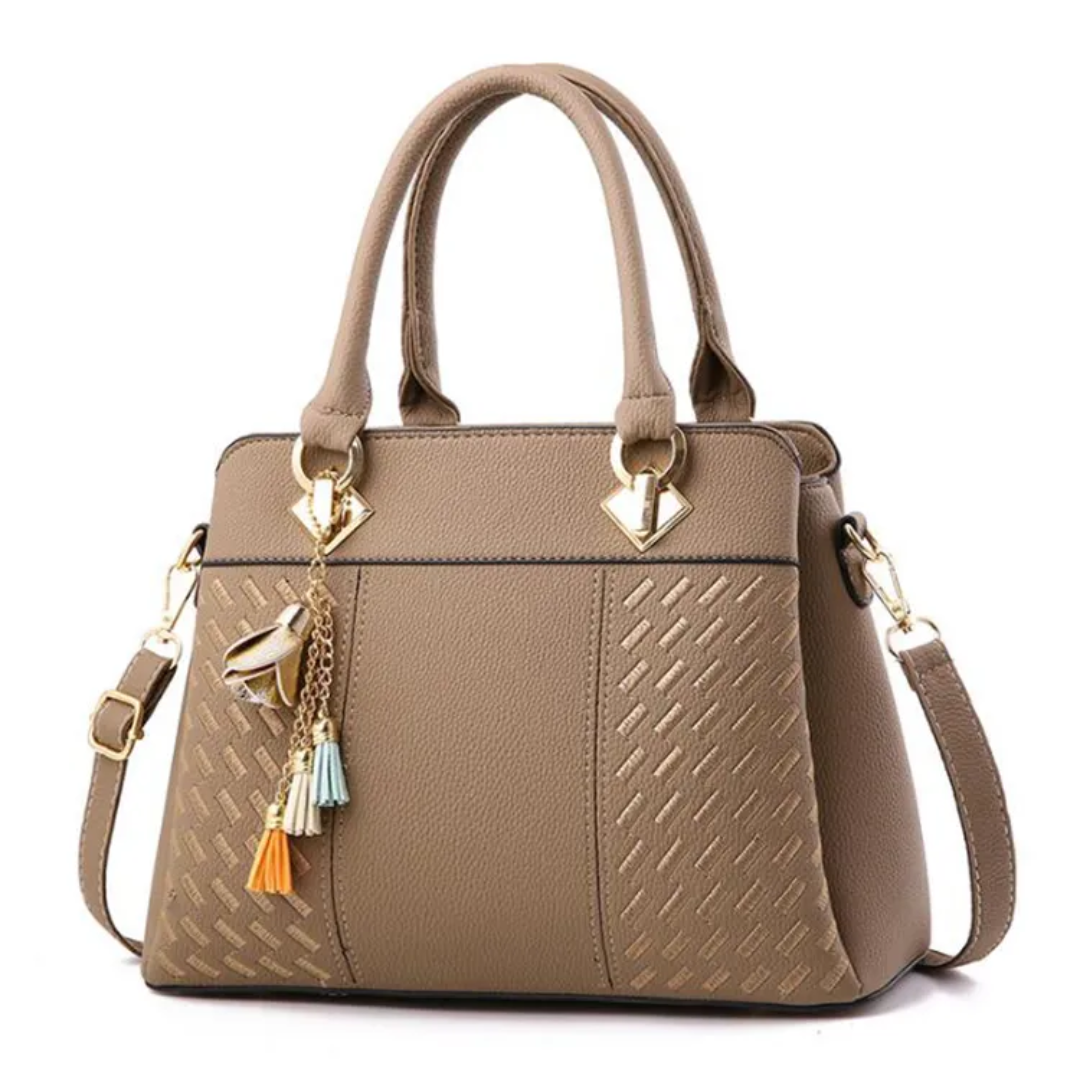 Trendy Klaire dames tas van PU leer, ideaal als compacte crossbody.