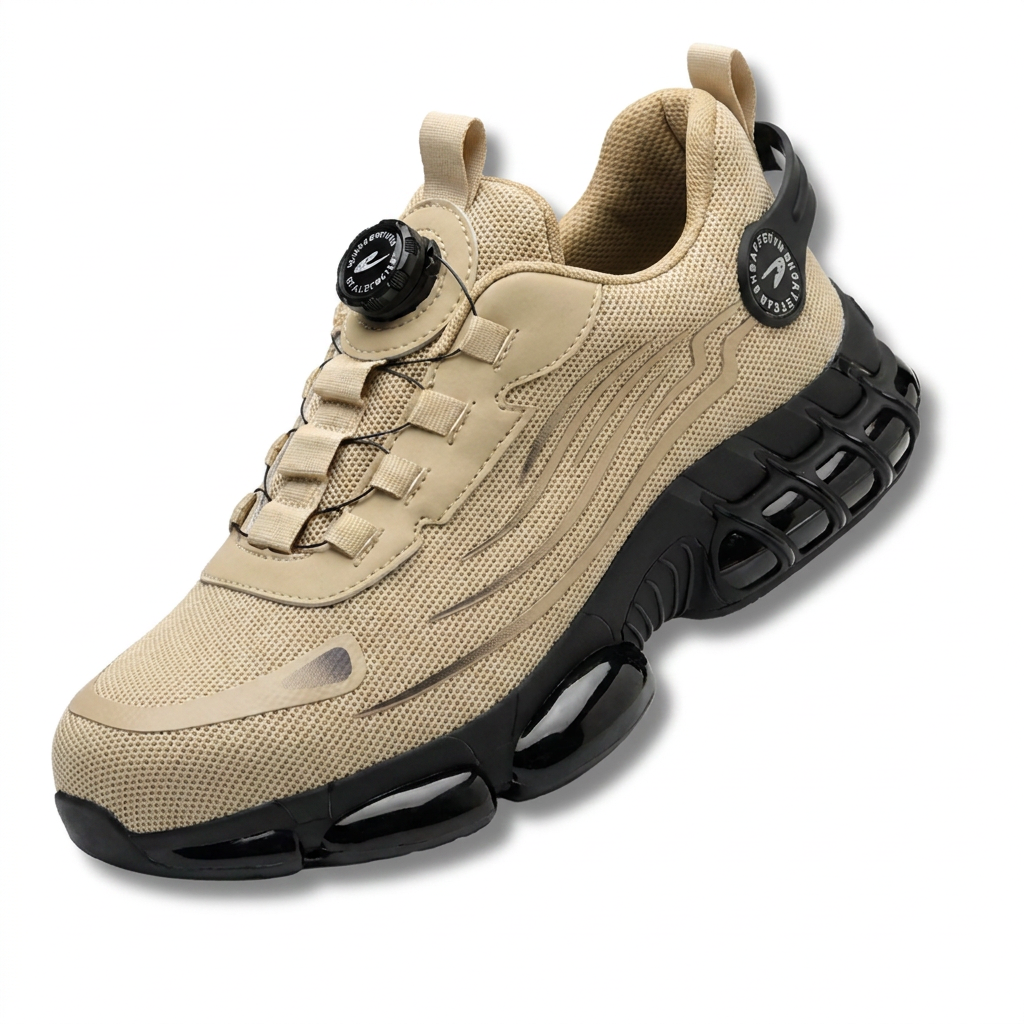 Hoogwaardige materialen van de veiligheidssneakers, garanderen lange levensduur en betrouwbaarheid.