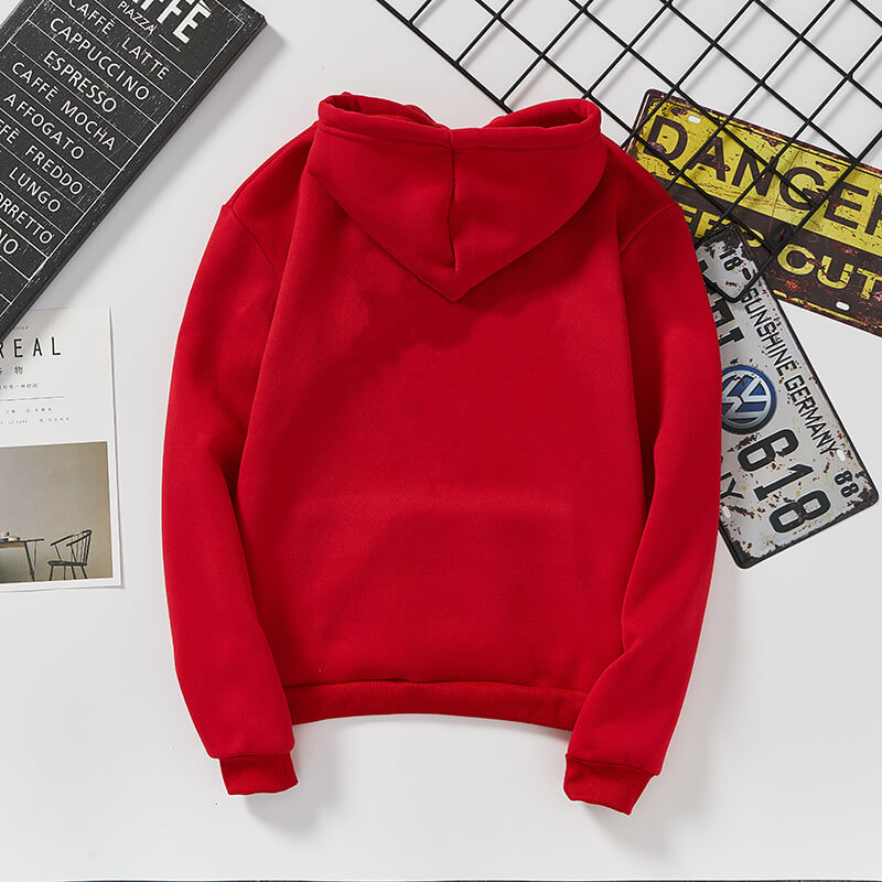 Dames Queen hoodie, zwart, ideaal als matchende relatie sweatshirt voor je partner.