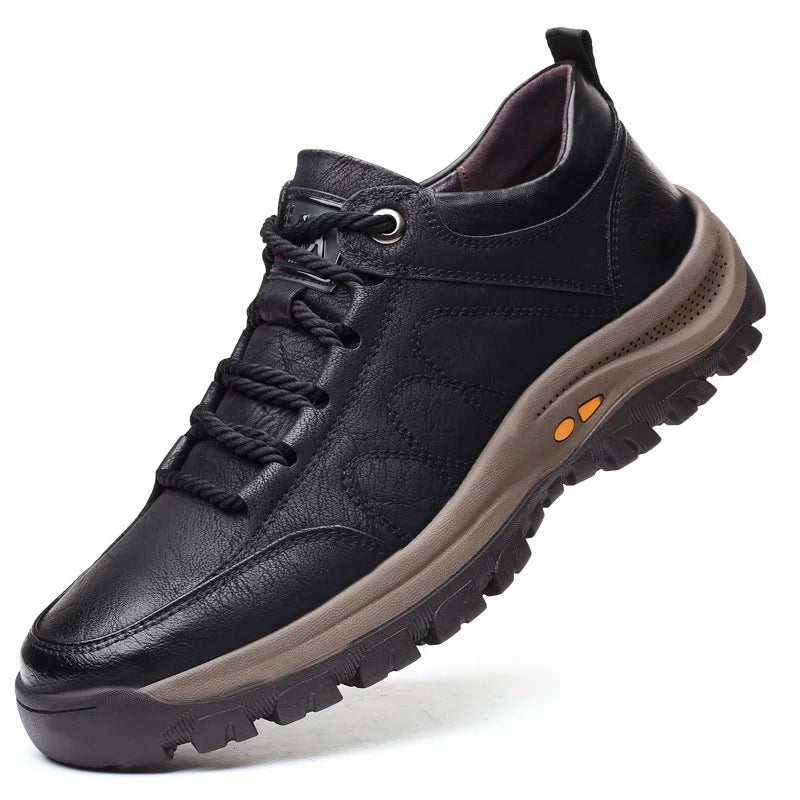 Comfortabele orthopedische herenschoenen met optimale voetondersteuning voor de hele dag.