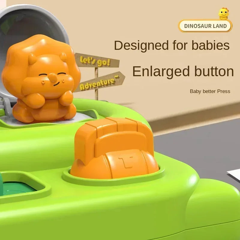 "Kleurrijk educatief baby speelgoed met pop-up functies, stimuleert creativiteit en probleemoplossend vermogen."