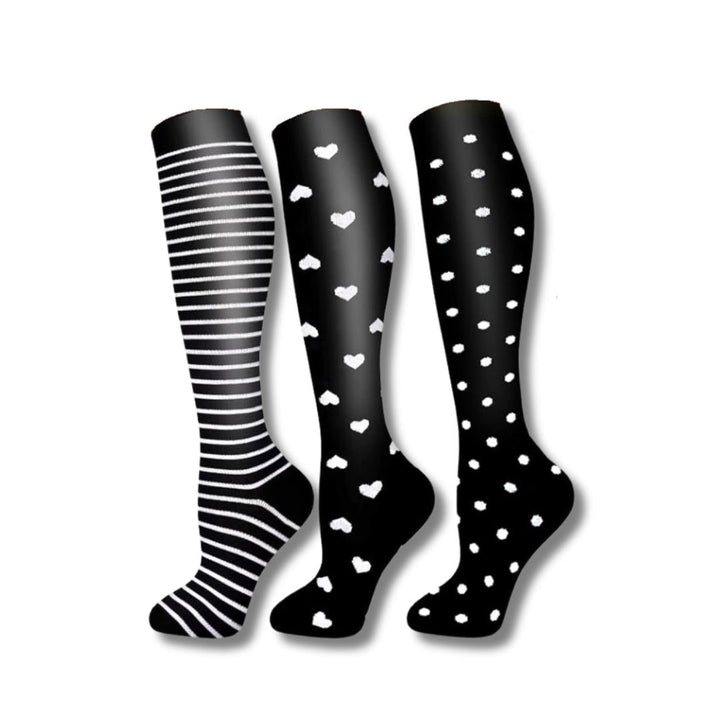 VitalEase dames orthopedische compressiesokken voor fitte benen. Biedt comfort en ondersteuning, verbetert bloedcirculatie.