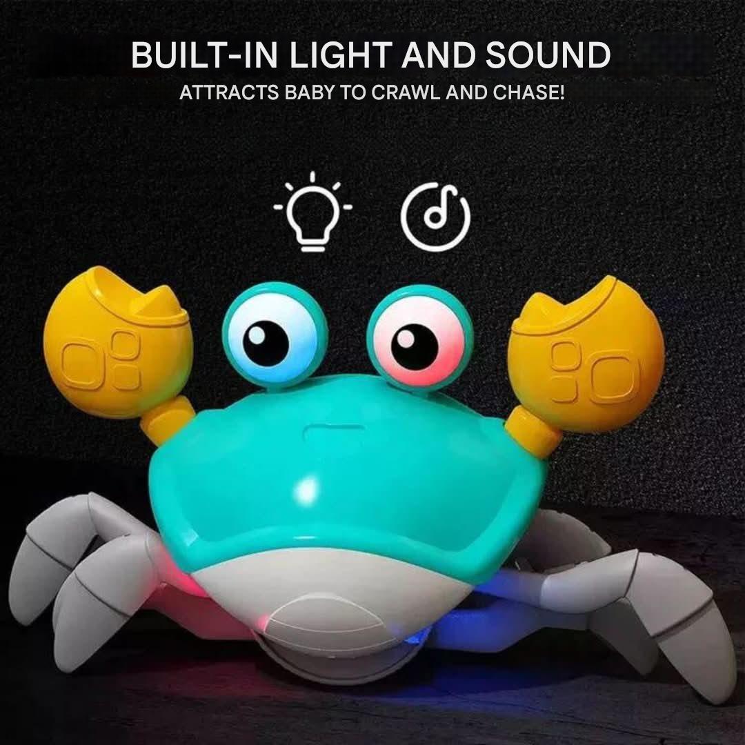 Sensorisch kruipspeelgoed met muziek, lichtjes, stimuleert zintuigen en educatieve groei van baby's.