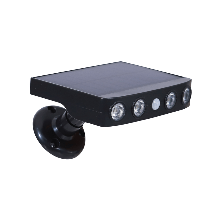 Verlicht je tuin met deze krachtige solar LED buitenlamp met bewegingssensor in het donker.