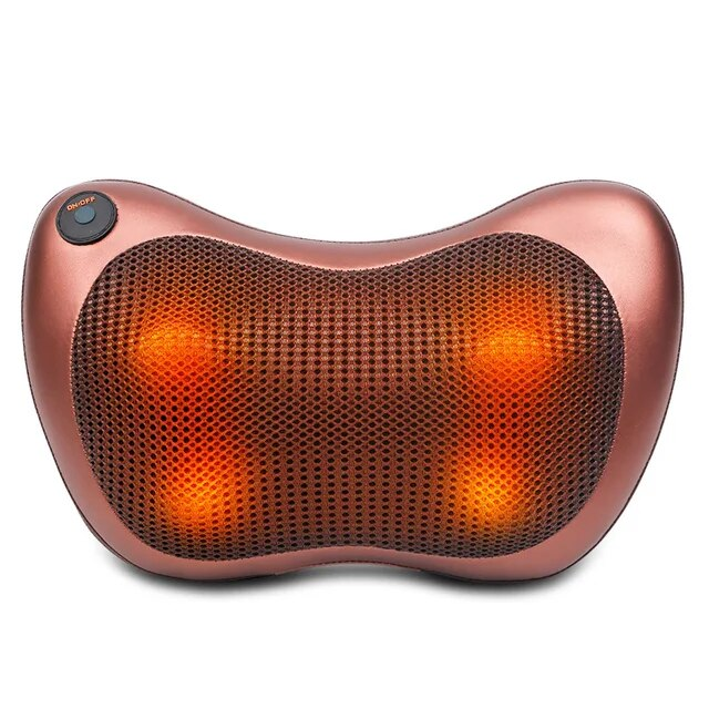 Universeel shiatsu massagekussen met warmte voor nek- en lichaamsmassage, ideaal voor spierverlichting thuis.