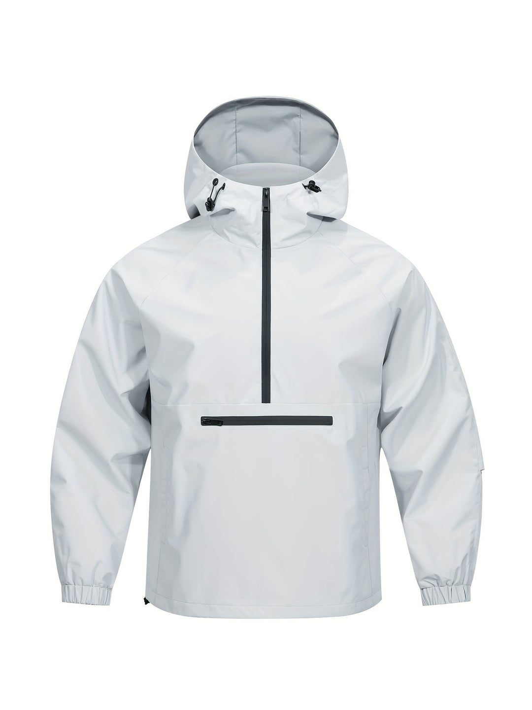 Moderne heren windbreaker Lars, pullover model met capuchon, veelzijdig voor dagelijks en outdoor gebruik.