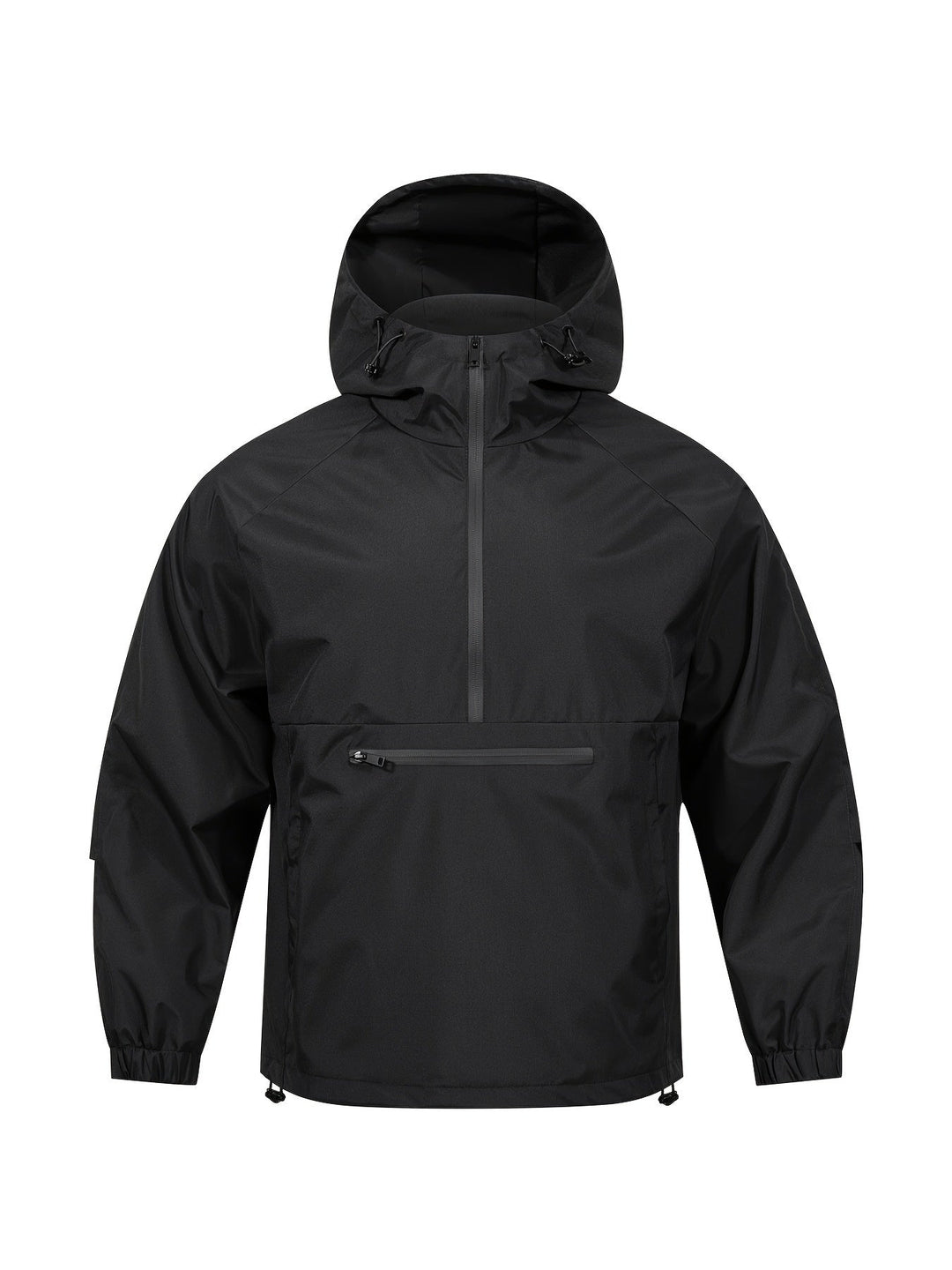 Heren casual jas Lars, windbreaker pullover met capuchon, essentieel voor overgangsseizoenen, outdoor ready.