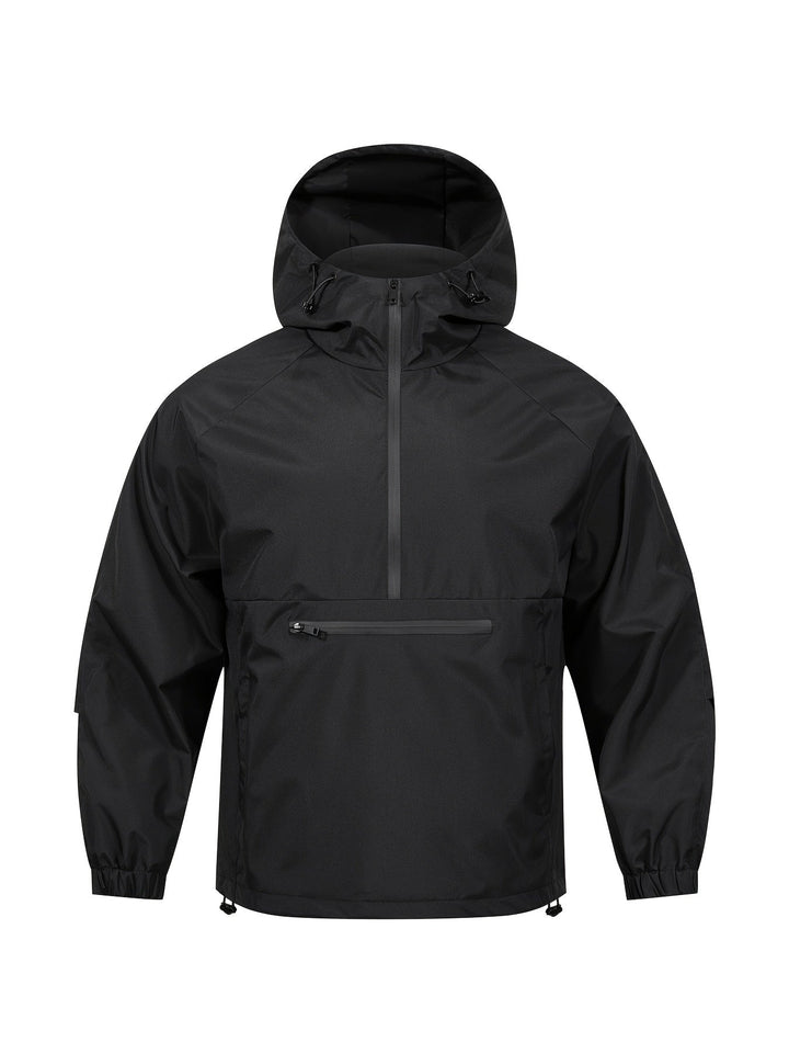 Heren casual jas Lars, windbreaker pullover met capuchon, essentieel voor overgangsseizoenen, outdoor ready.