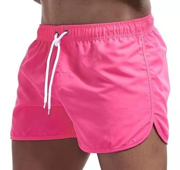 Zwemshort Lars voor heren, levendig patroon, sneldrogend, perfect voor zomerse dagen aan het water.
