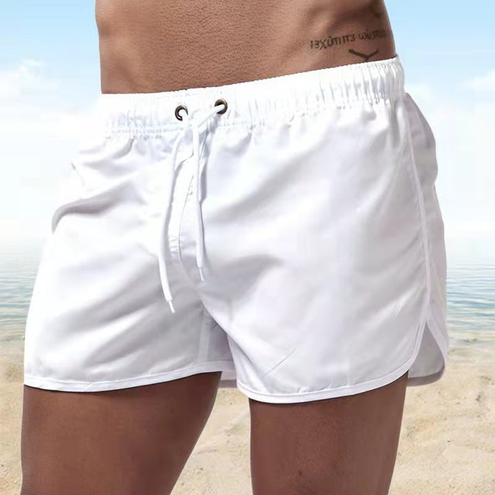 Vakantieklare heren zwemshort Lars, comfortabel en stijlvol, met uniek patroon voor strandplezier.