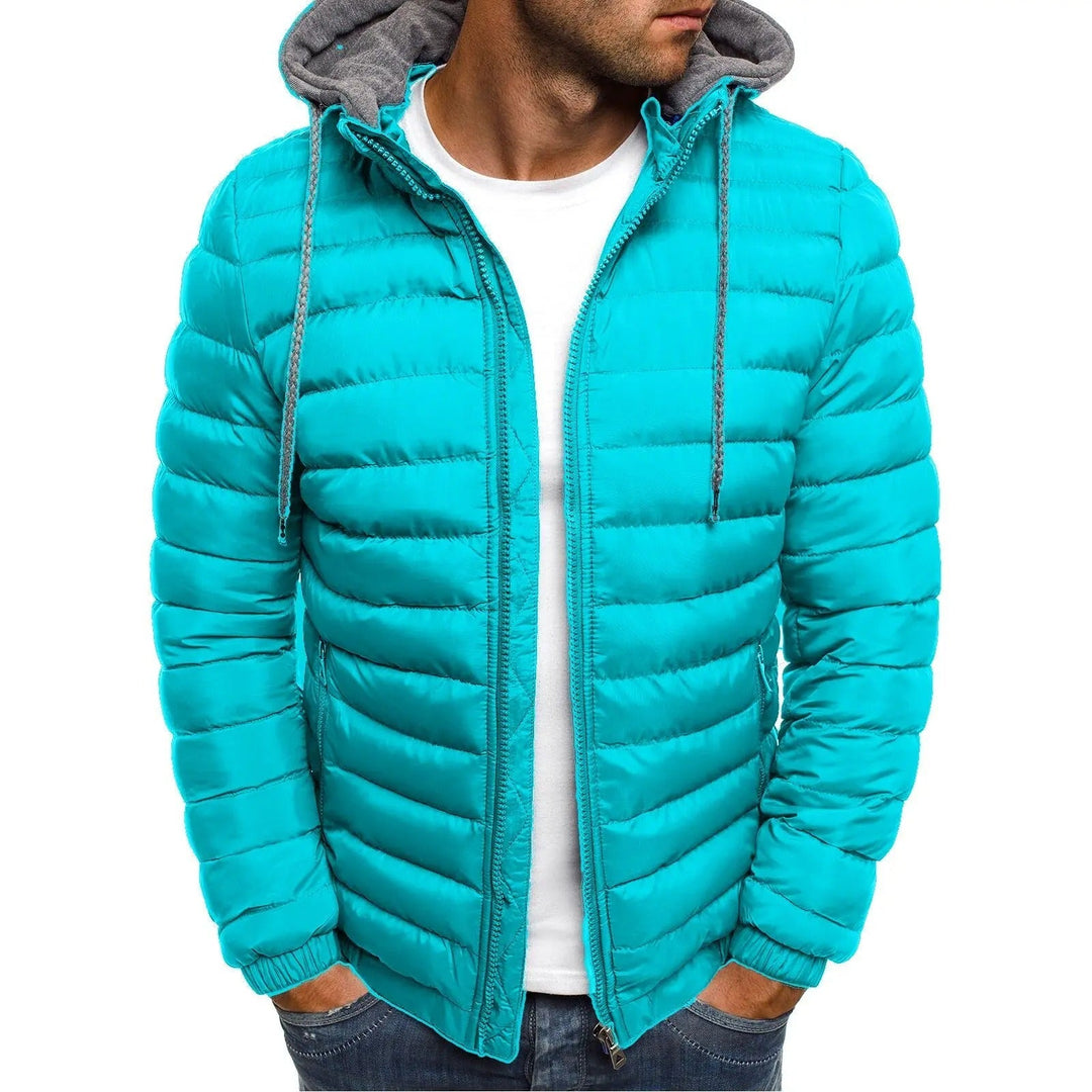 Heren waterdichte regenjas, sportieve tussenjas die beschermt tegen weer in lente en herfst. Essentiële buitenkleding.