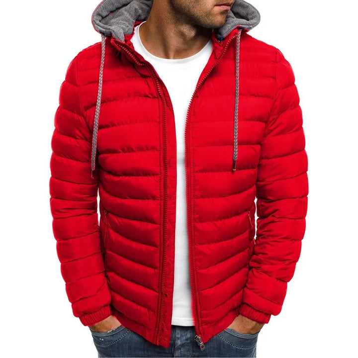 Ademende waterdichte heren regenjas, een sportieve tussenjas voor herfst en lente. Comfortabele bovenkleding.