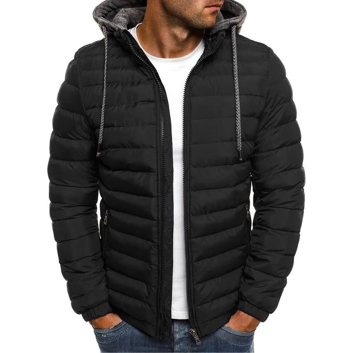 Heren sportieve waterdichte tussenjas, ideaal als regenjas voor lente en herfst. Casual buitenkleding.