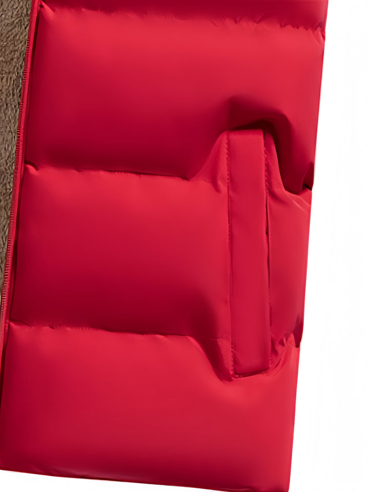 Heren warm fleecevest met ritssluiting en praktische zakken, comfort voor de winter. Onmisbare herenkleding.