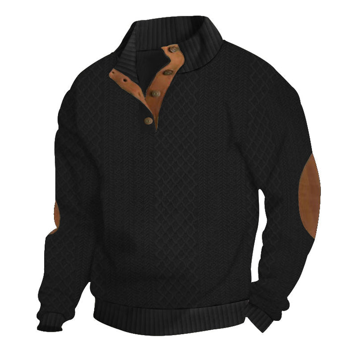 Elegante heren trui met kwartsrits voor een casual of geklede look. Essentieel voor herfst- en winterkleding.