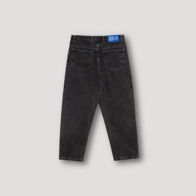 Comfortabele heren spijkerbroek met wijde pijp en baggy pasvorm. Ideaal voor dagelijkse, losse streetwear herenkleding.