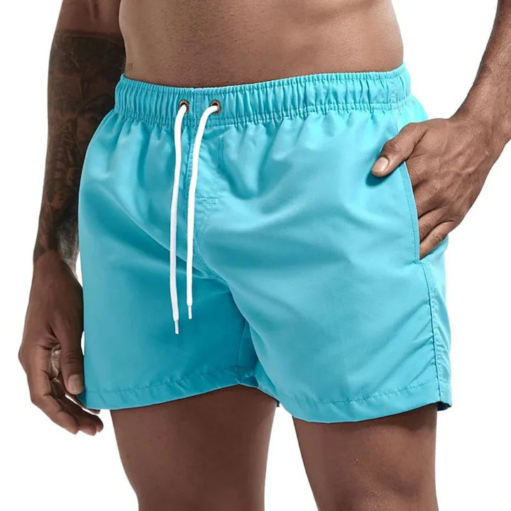 Sneldrogende heren zwemshorts, ideaal voor comfort en stijl op strand of zwembad.
