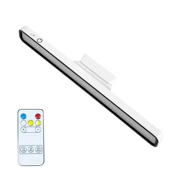 Draagbare LED-lamp met instelbaar licht, oplaadbaar via USB, veelzijdig en draadloos.