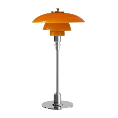 "Lena Scandinavische tafellamp van glas met LED, moderne stijl, strak ontwerp, elegant en veelzijdig voor elk interieur."