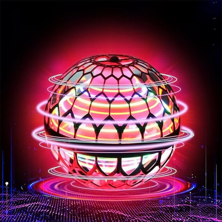 Vliegende boomerang bal met heldere LED, magisch speelplezier voor kinderen en familie, perfect buiten.
