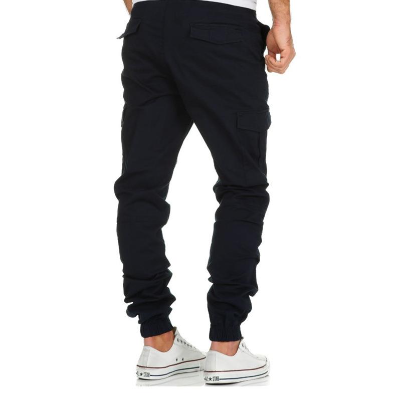 Functionele heren cargobroek met meerdere zakken, perfect voor streetwear en dagelijks comfort.