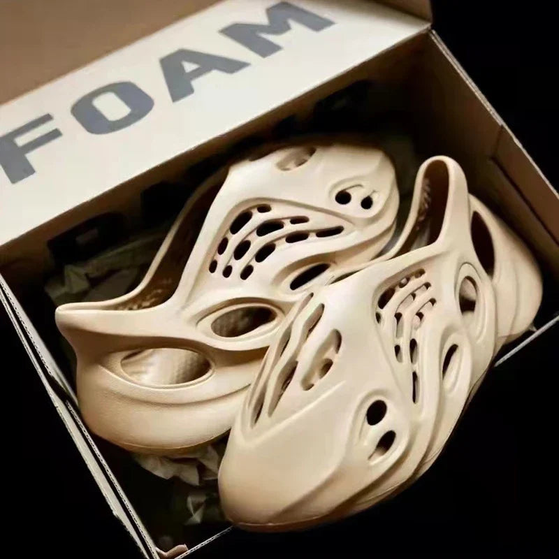 "Lichtgewicht EVA foam slippers voor heren, schokabsorberend en modern ontwerp, ideaal voor zomer en thuisgebruik."