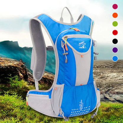 "Lichtgewicht waterdichte outdoor rugzak voor dames, ideaal voor avontuurlijke trektochten en wandelingen in diverse kleuren.