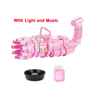 Feestelijke bellenblaasmachine. Verander elk kinderfeest in een bubbelfestijn met dit leuke speelgoed.