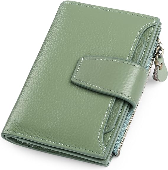 Stijlvolle multifunctionele leren portemonnee, unisex en compact, ideaal als veilig accessoire.