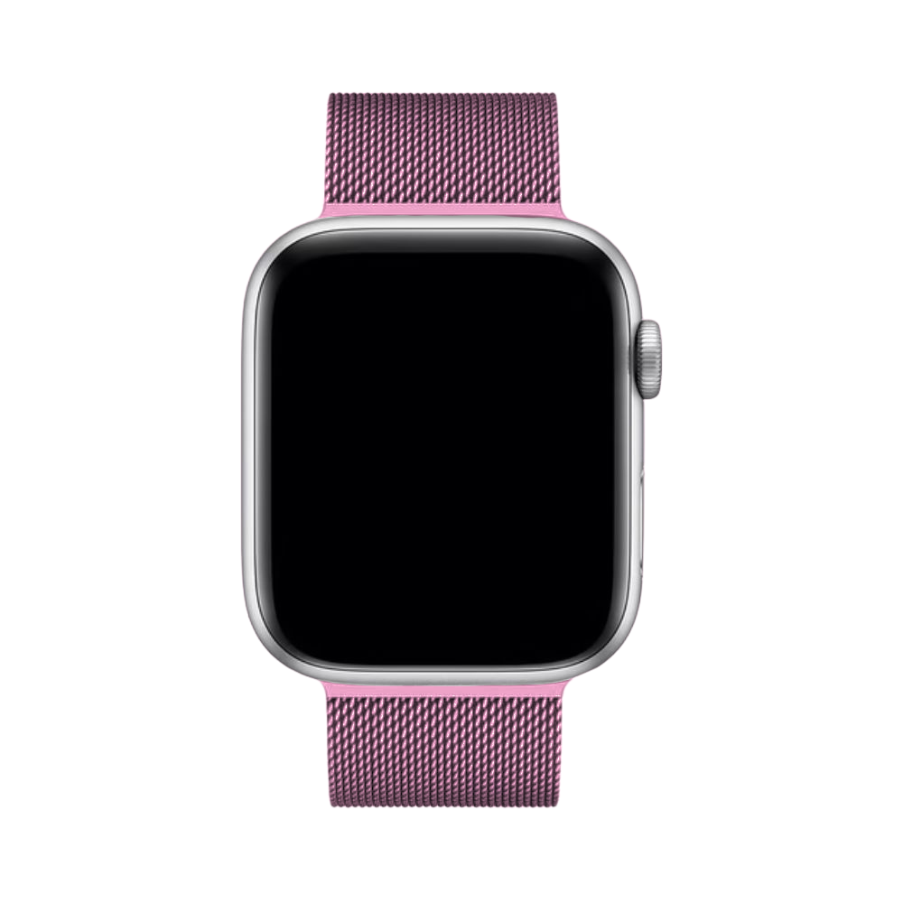 Design Milanese horlogebandje voor Apple Watch, RVS, unisex en eenvoudig op maat te maken.