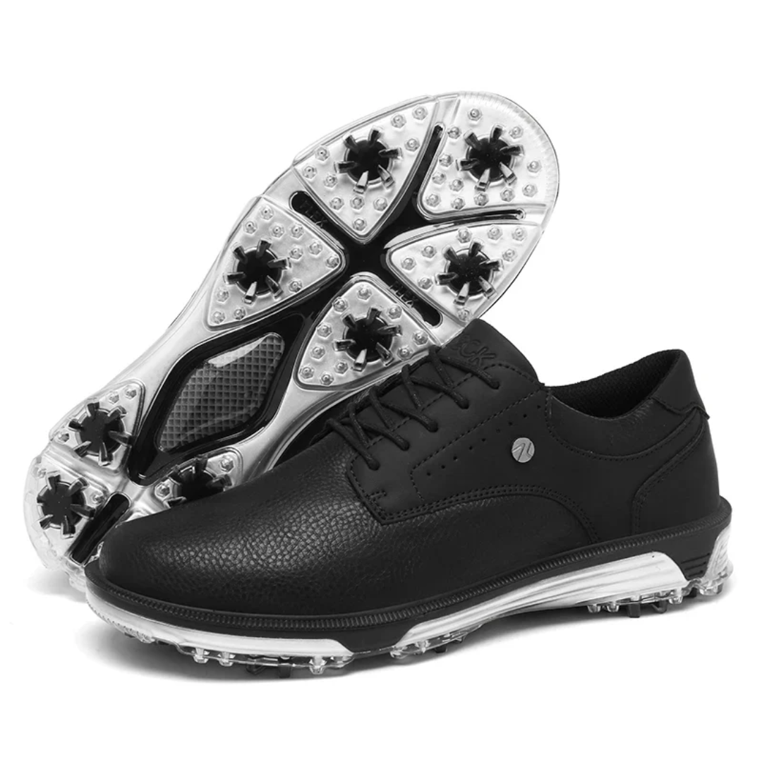 "Limited Edition golfschoenen herenschoen, wit en marineblauw, waterdicht met antislipzool voor comfort en stijl op de golfba