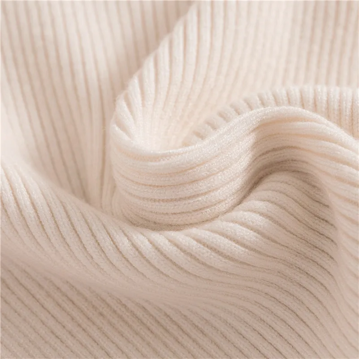 Modieuze dames trui, kasjmierlook, lange mouwen, warm en comfortabel voor dames.