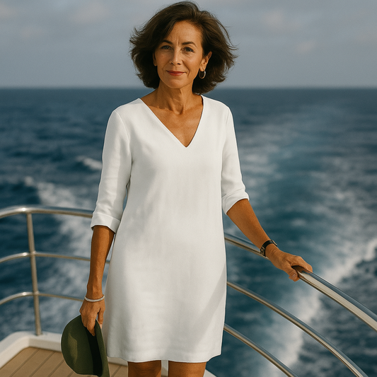 "Lova jurk zomerstijl; elegant design, zachte stof, veelzijdig, ideaal voor elke gelegenheid; in meerdere kleuren."