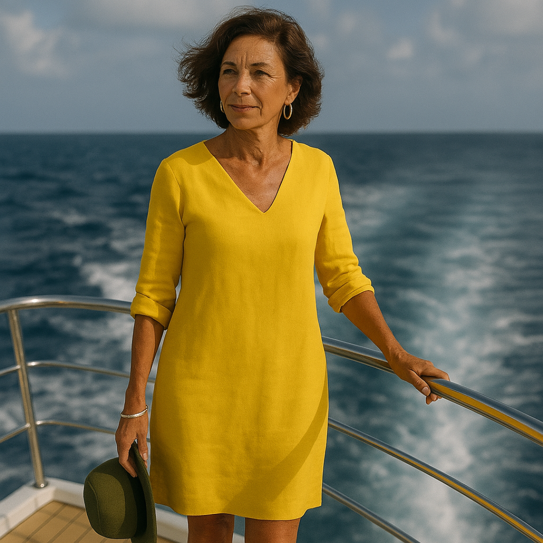"Lova jurk zomerstijl; elegant design, zachte stof, veelzijdig, ideaal voor elke gelegenheid; in meerdere kleuren."