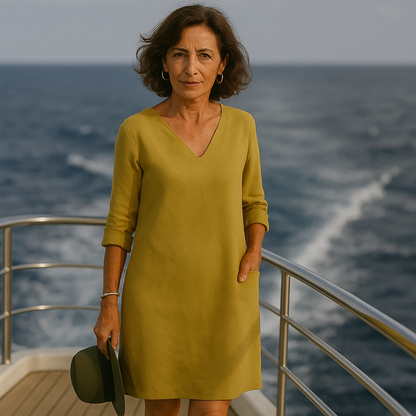 "Lova jurk zomerstijl; elegant design, zachte stof, veelzijdig, ideaal voor elke gelegenheid; in meerdere kleuren."