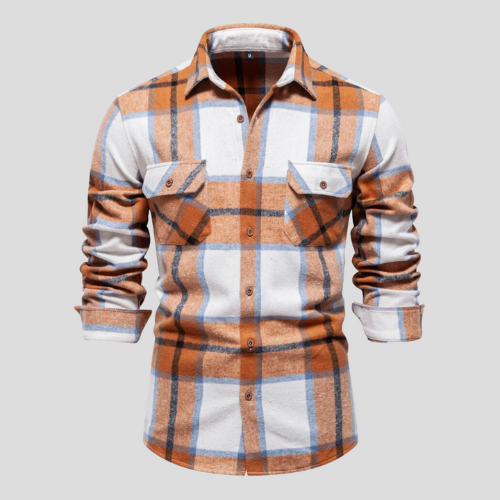 Trendy geruit overshirt voor heren. Casual ruitprint en comfortabel. Essentieel voor wintermode.