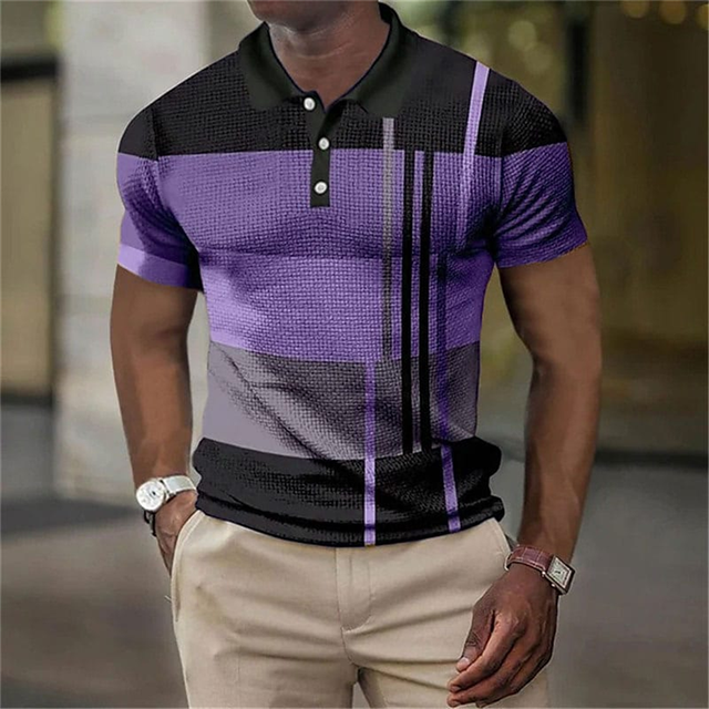 Comfortabel heren poloshirt, rugzijde toont goede pasvorm. Stijlvol en veelzijdig voor elke gelegenheid.