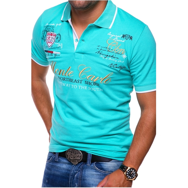 Comfortabel Heren Polo shirt Lucas, ideaal voor dagelijkse kleding en zomerkleding. Zacht en ademend materiaal.
