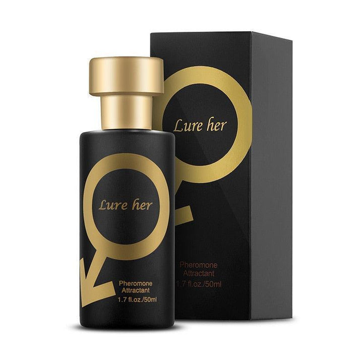 Stijlvolle fles Mannen Feromonen parfum. Een unieke eau de parfum voor mannen die aantrekkingskracht waarderen.