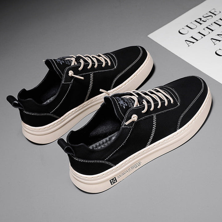 Heren ademende sneakers Luuk bieden dagelijks comfort. Lichtgewicht schoen, ideaal voor alle seizoenen.
