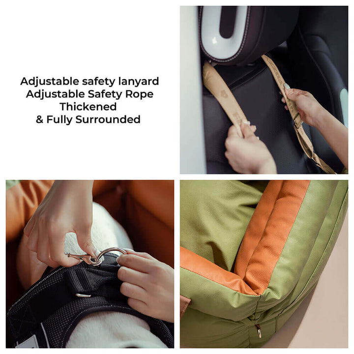 Luxe hondenautostoel met optimale veiligheid en comfort voor je trouwe viervoeter.