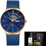 Rosé Goud Blauw