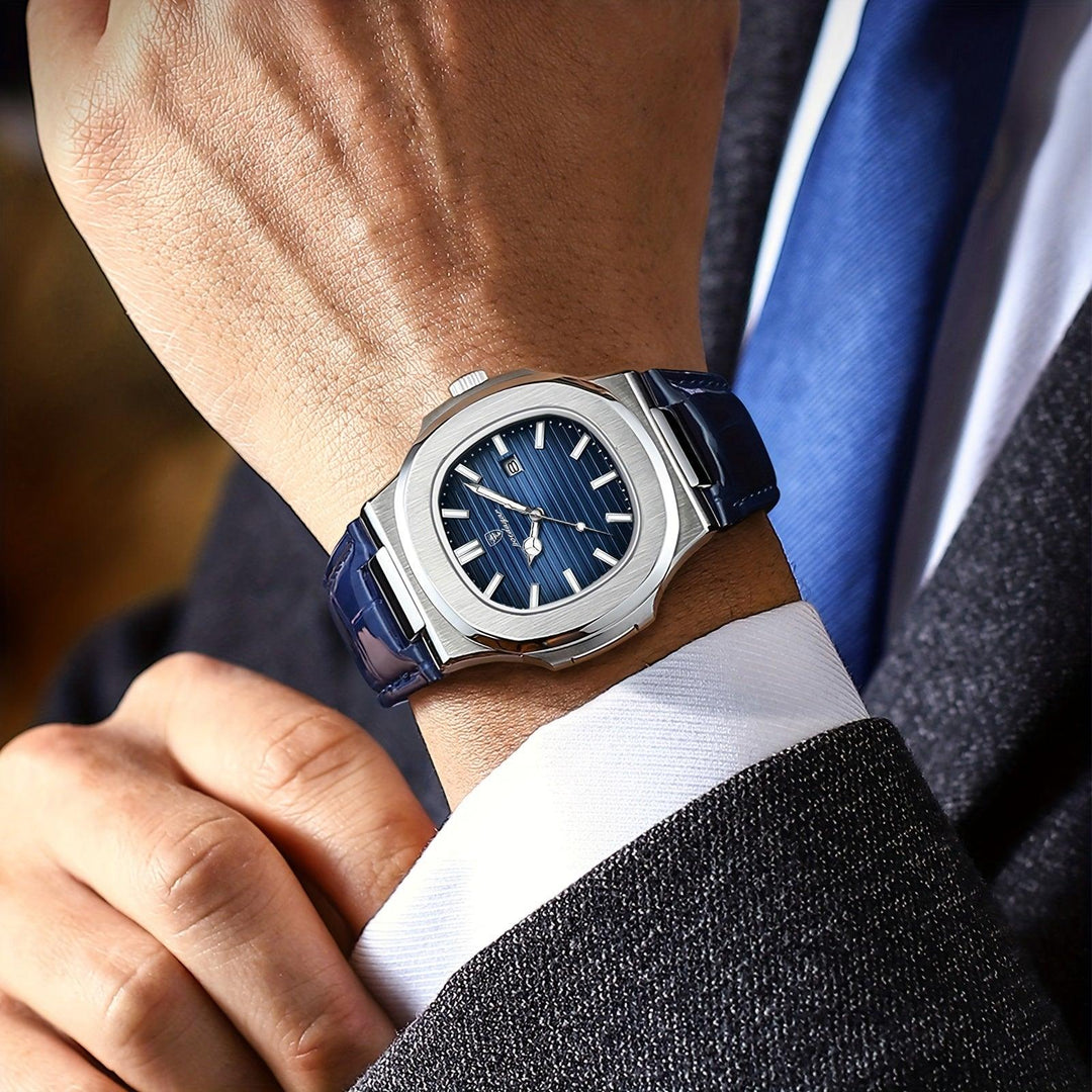 Ideaal cadeau: stijlvol, waterbestendig herenhorloge met krasbestendig glas voor de moderne man. Tijdloos.